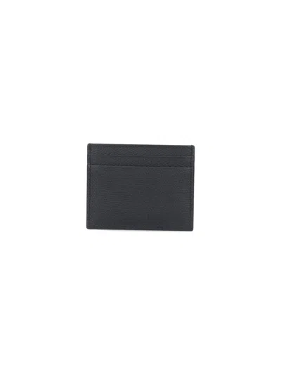 Valentino Vlogo Card Holder In Black