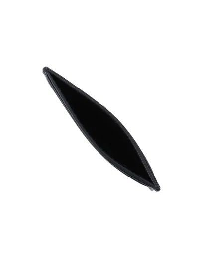 Valentino Vlogo Card Holder In Black