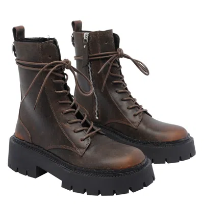 Vic Matie Boots In Brown