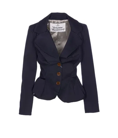 Vivienne Westwood Tailored Jacket With Buttoned Back Vent