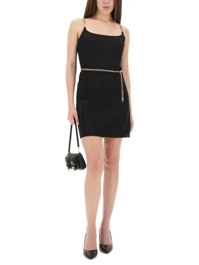 Michael Kors Bustier Minidress With Belt