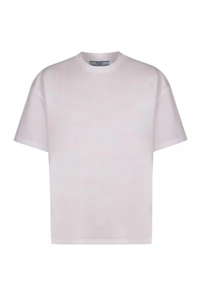 Prada Cotton Crew-neck T-shirt