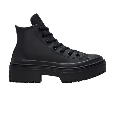 Pre-owned Converse Wmns Chuck Taylor All Star Lugged Heel Platform High 'black'
