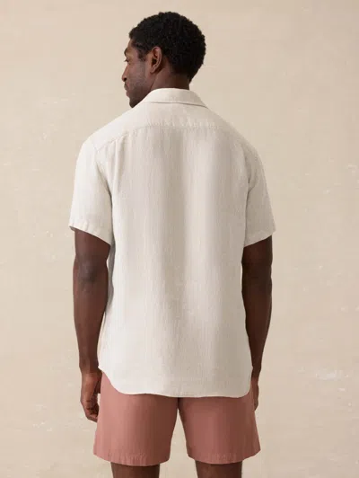 Faherty Short-sleeve Palma Linen Shirt