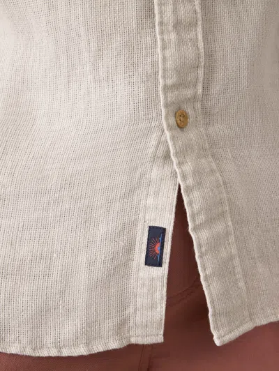 Faherty Short-sleeve Palma Linen Shirt