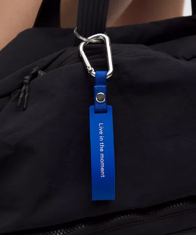 Lululemon Silicone Keychain