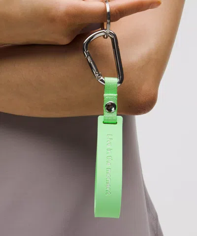 Lululemon Silicone Keychain