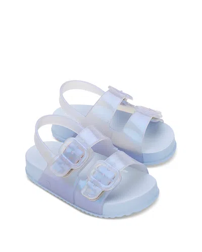 Mini Melissa Kids' Mini Cozy Slingback Sandal In Blue