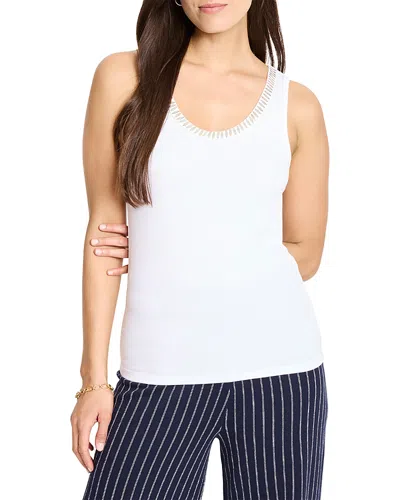 Nic + Zoe Nic+zoe Shimmer Trimmed Tank