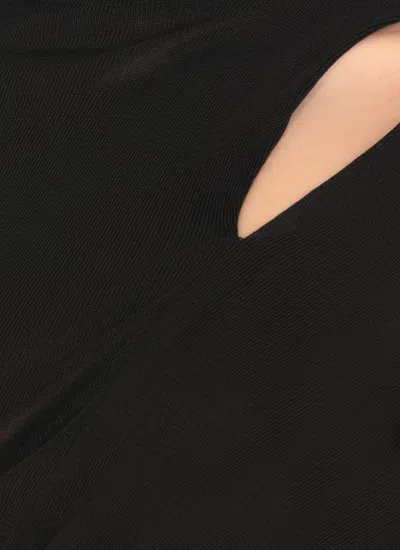 Self-portrait Self Portrait Women Cut Out Knit Top In Black