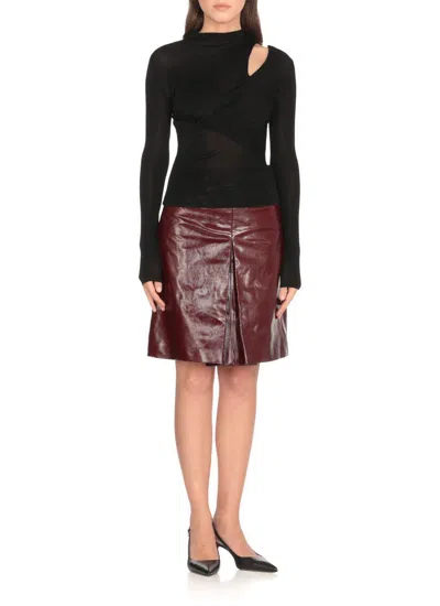 Self-portrait Self Portrait Women Cut Out Knit Top In Black