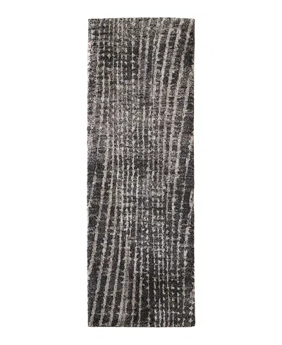 Feizy Skyview 39qdf Runner Area Rug, 2'6 X 7'3 In Gray