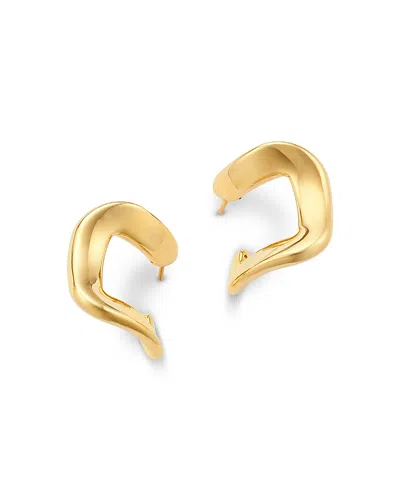 Bloomingdale's Fine Collection Square Twist Hoop Earrings 14k Yellow Gold