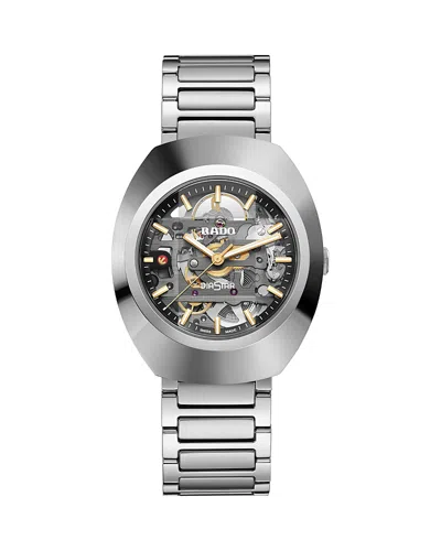 Rado Diastar Skeleton Automatic Bracelet Watch, 38mm