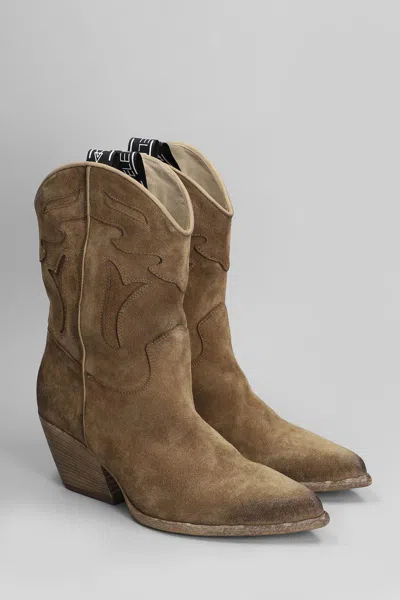 Elena Iachi Texan Ankle Boots