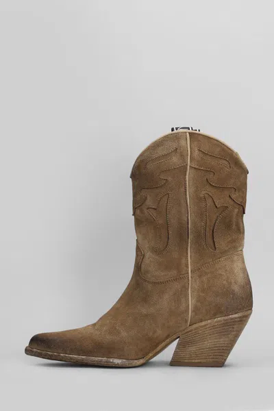 Elena Iachi Texan Ankle Boots