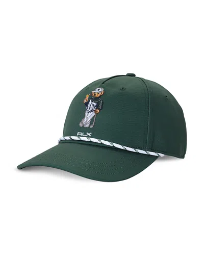 Polo Ralph Lauren Rlx Seasonal Bear Cap In Green