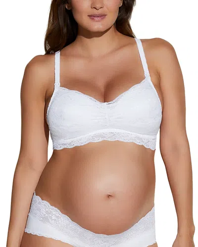 Cosabella Never Say Never Mommie Maternity Bra In White