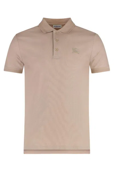 Burberry Men's Cotton-piquã© Polo Shirt In Brown