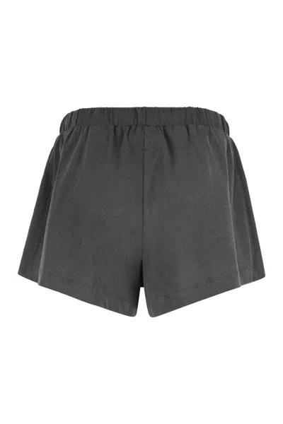 The Great Cotton Shorts In Black