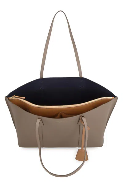 Tory Burch Perry Smooth Leather Tote Bag