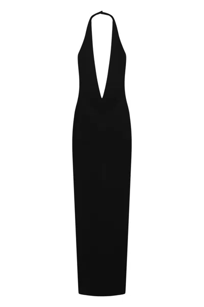 Monot Crepe Dress In Black