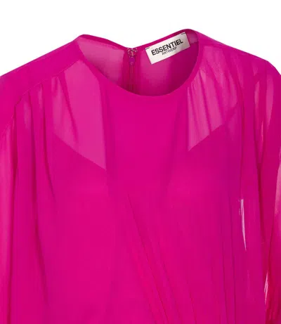 Essentiel Antwerp Hikart Maxi Dress In Pink