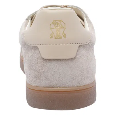 Brunello Cucinelli Suede Sneakers For Sophisticated Comfort In Nude