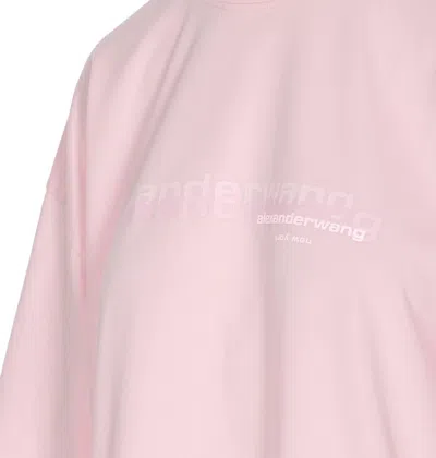 Alexander Wang T-shirts And Polos In Pink
