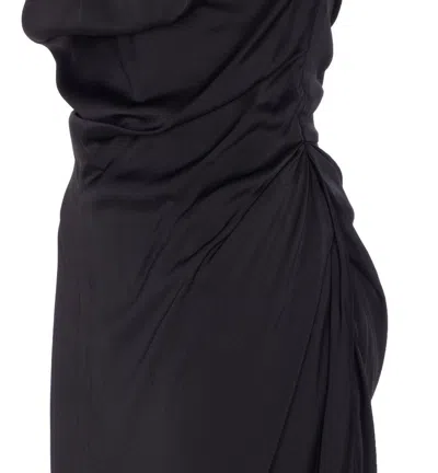 Vivienne Westwood Ginnie Jersey Maxi Dress In Black