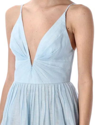 Zimmermann Illuminate V-neck Midi Dress