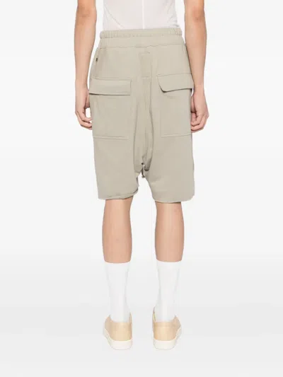 Rick Owens X Champion Cotton Shorts Trousers White In Green