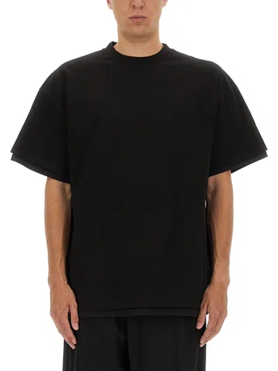Jil Sander Double Layer Cotton T-shirt