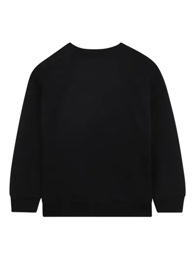 Dkny Logo-print Sweatshirt In Black
