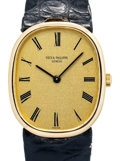 Pre-owned Patek Philippe Golden Ellipse 27mm In Yellow