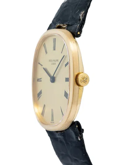 Pre-owned Patek Philippe Golden Ellipse 27mm In Yellow