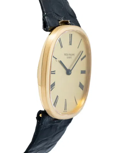 Pre-owned Patek Philippe Golden Ellipse 27mm In Yellow