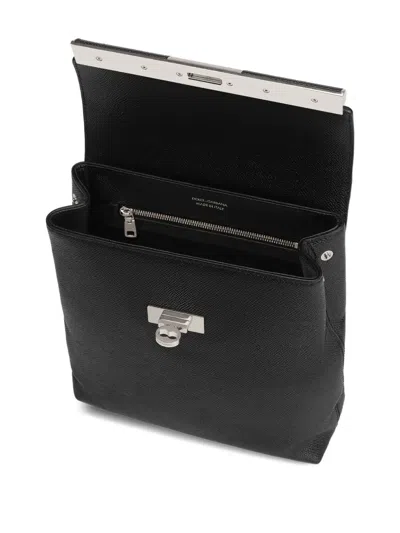 Dolce & Gabbana Marlene Structured Leather Cross Body Bag