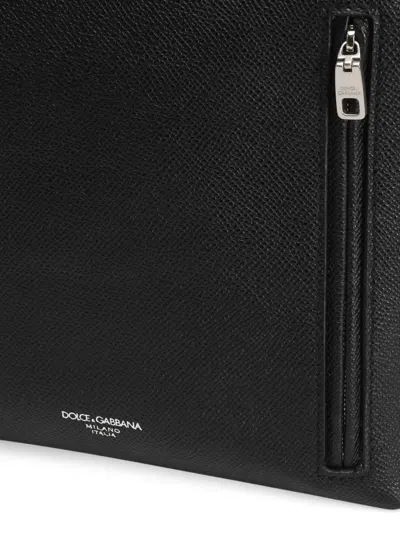 Dolce & Gabbana Marlene Structured Leather Cross Body Bag