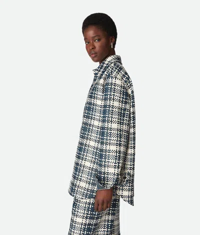 Bottega Veneta Chemise En Cuir Mini Intreccio