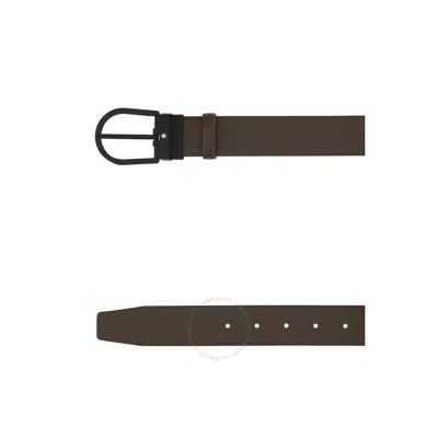 Montblanc Horseshoe Buckle 35 Mm Leather Belt