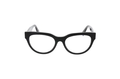 Bvlgari Bulgari Butterfly Frame Glasses In Black
