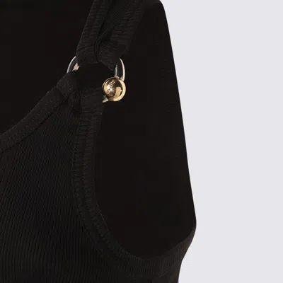 Jean Paul Gaultier Top Nero In Black