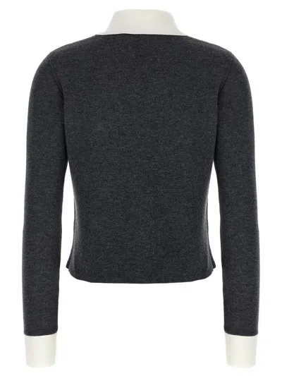 Self-portrait Sweaters In Gray