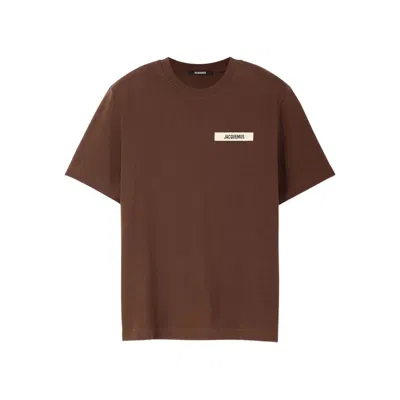Jacquemus Gros Grain Cotton Crew-neck T-shirt