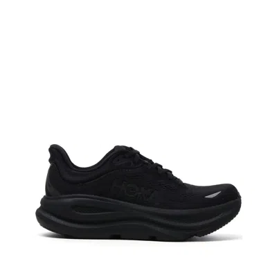 Hoka Bondi 9 Running Shoe In Black