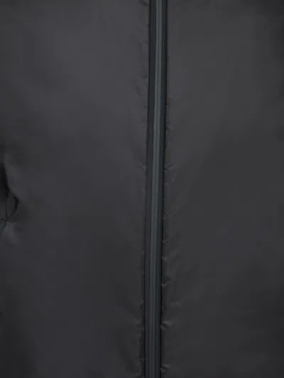 Moncler Granier Zip-up Windbreaker Jacket In Black
