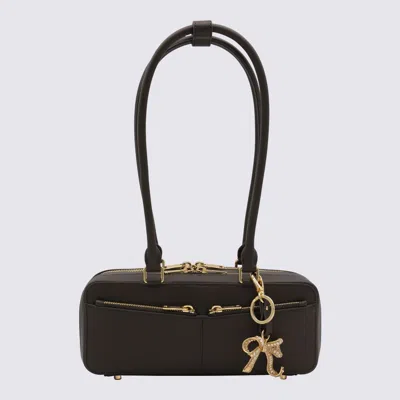 Self-portrait Brown Leather Top Handle Bag