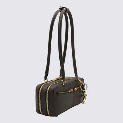 Self-portrait Brown Leather Top Handle Bag