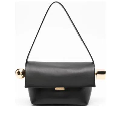 Jacquemus Le Rond Carre Leather Shoulder Bag
